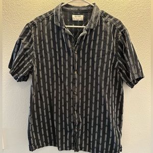 Navy White Stripe Polo